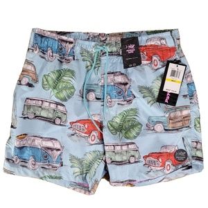 Mens Board Psycho Tuna Vintage Cars Woodie Volkswagen Bus Size M